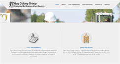 Desktop Screenshot of baycolonygroup.com